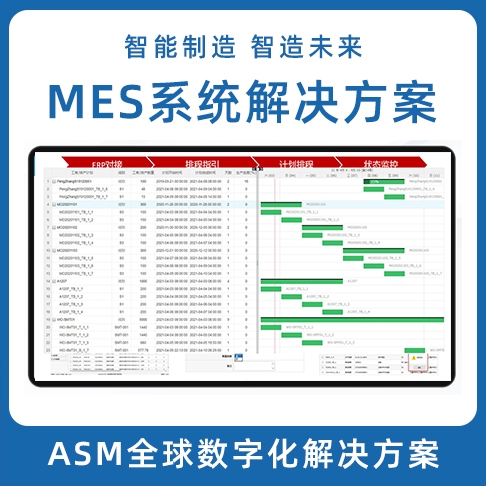 ASM數字化久久久香蕉视频 LEAN MES生產製造執行係統 MOM係統